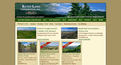 Desktop Screenshot of bateslandco.com